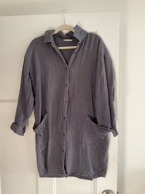 Neuflora Button-Down Shirt Dress